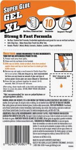Gorilla Super Glue Gel XL, 25 Gram, Clear, (Pack of 1) - Image 2